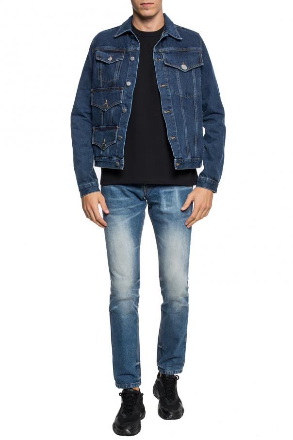 Navy blue Denim jacket JW Anderson - Vitkac GB